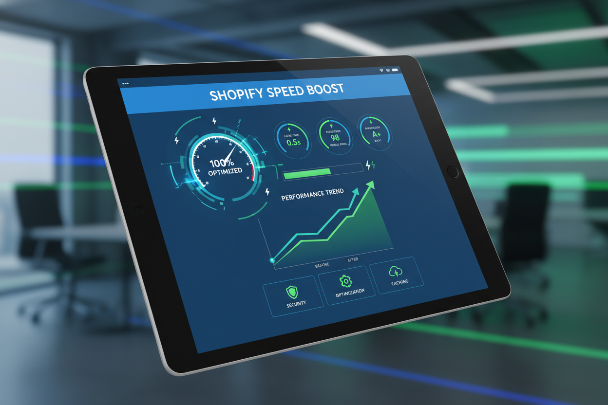 Shopify speed optimisation product image